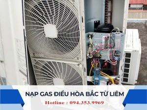 nạp gas bơm gas điều hòa tại từ liêm