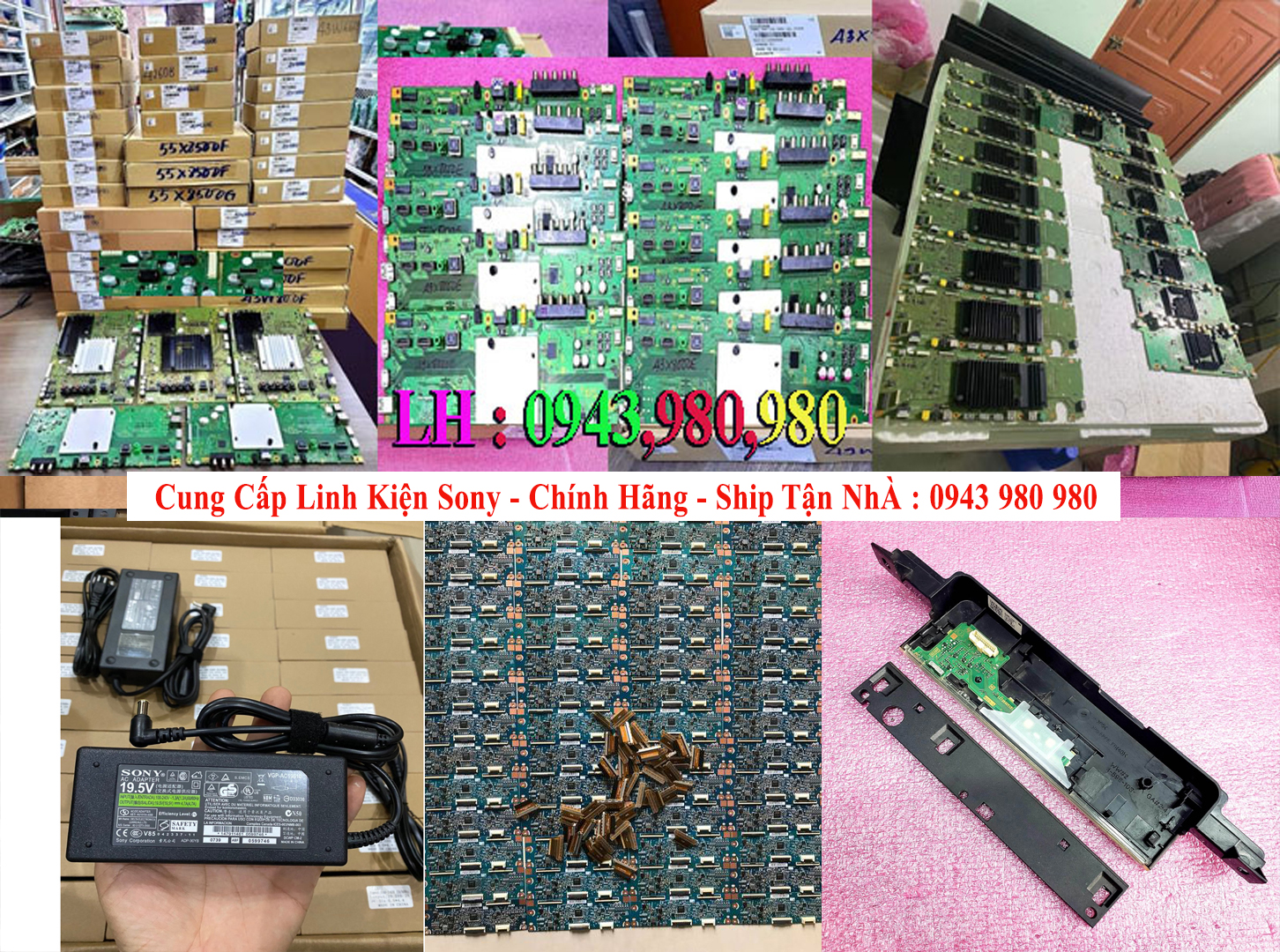 Bán linh kiện sony chính hãng quận từ liêm